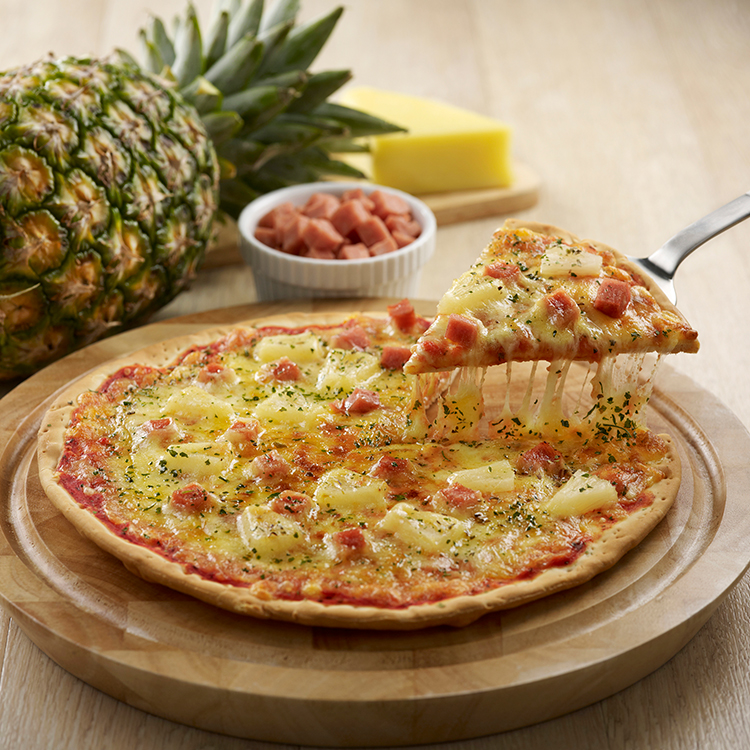 "9.5""  Super Thin Crust Hawaiian Pizza  (Frozen)